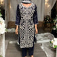 DESIGNER HANDWORK DESIGNER SALWAR KAMEEZ ENSEMBLE-ETHNIC WEAR FOR WOMEN- 08