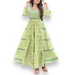 GRACEFUL GLAMOUR: TRADITIONAL LONG FRILL GOWN - ETHNIC WEAR FOR WOMEN- 507