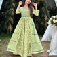 GRACEFUL GLAMOUR: TRADITIONAL LONG FRILL GOWN - ETHNIC WEAR FOR WOMEN- 507