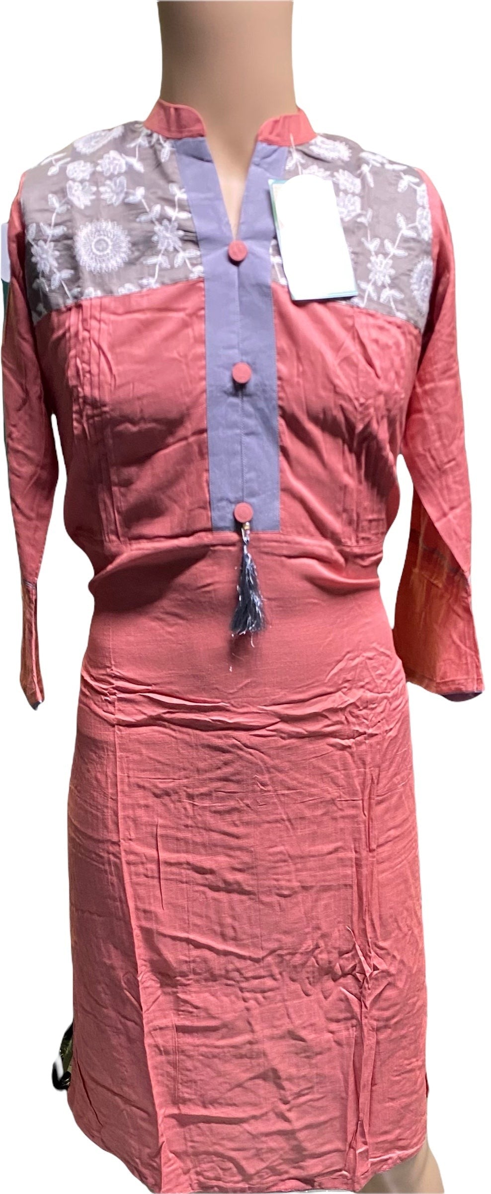 TRADITIONAL COTTON LONG SLEEVE SALWAR KAMEEZ -ETHNIC WEAR FOR WOMEN -02