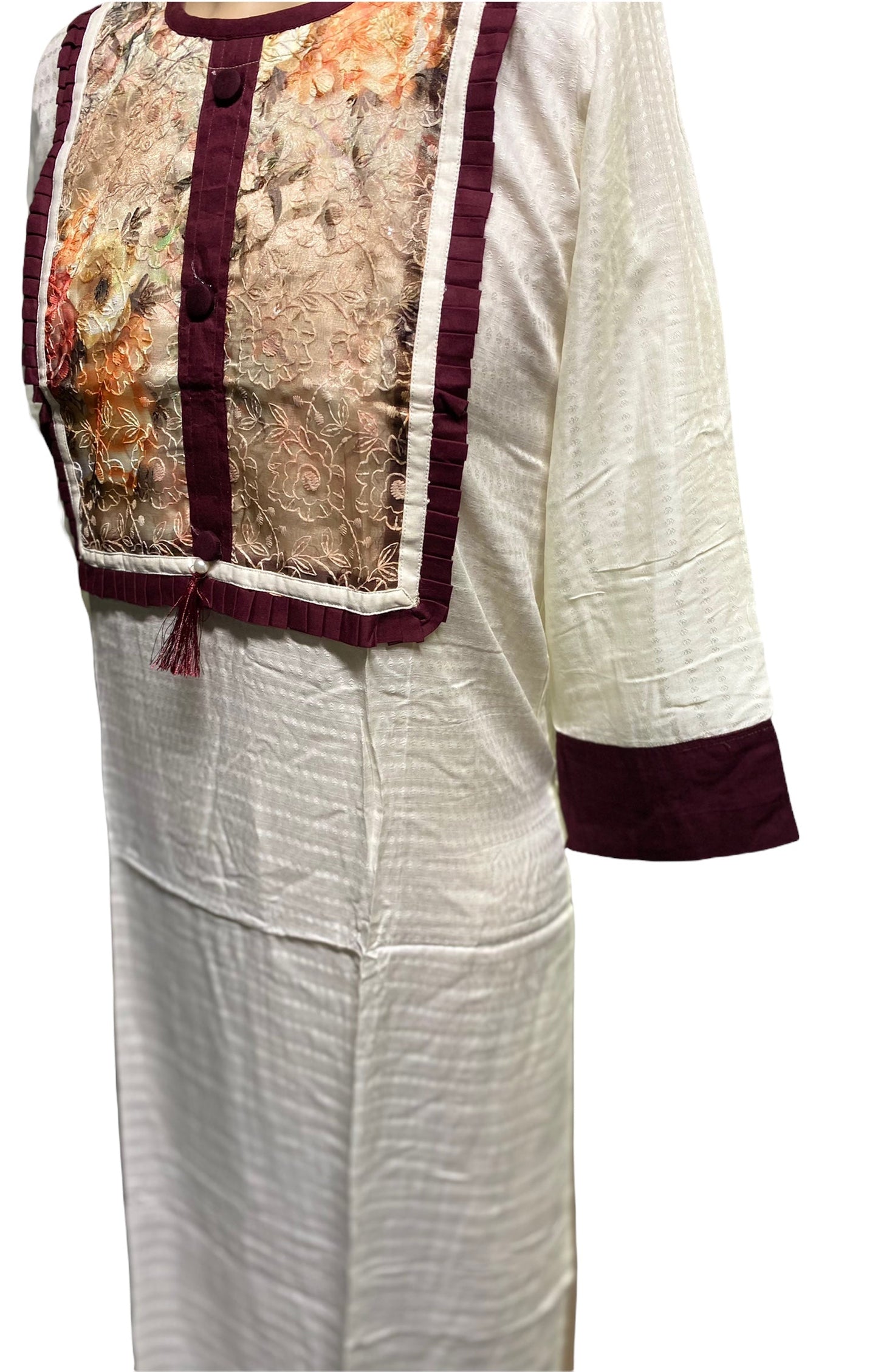 TRADITIONAL COTTON LONG SLEEVE SALWAR KAMEEZ -ETHNIC WEAR FOR WOMEN