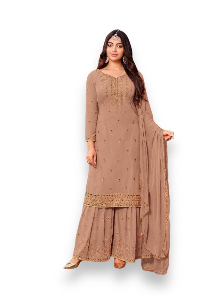 TRADITIONAL DESIGNER SALWAR KAMEEZ-2011 C-ETHNIC WEAR FOR WOMEN