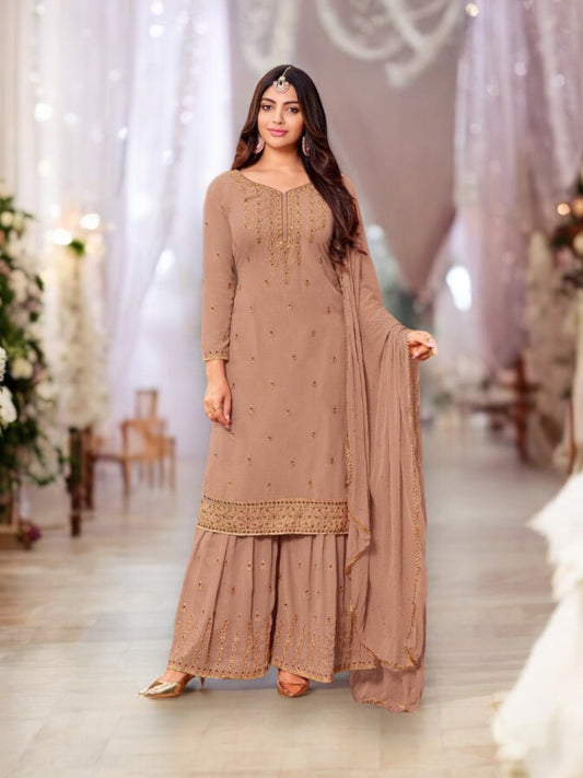 TRADITIONAL DESIGNER SALWAR KAMEEZ-2011 C-ETHNIC WEAR FOR WOMEN
