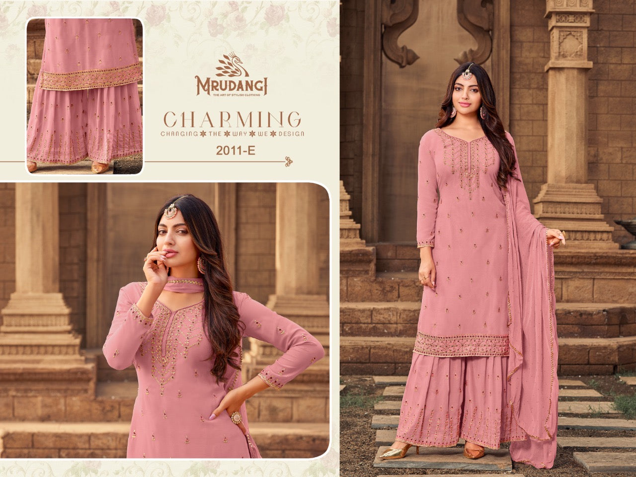 TRADITIONAL DESIGNER SALWAR KAMEEZ -2011 E-ETHNIC WEAR FOR WOMEN