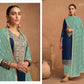 TRADITIONAL DESIGNER SILK SALWAR SUIT FOR A TIMELESS LOOK - 9621-ETHNIC WEAR FOR WOMEN