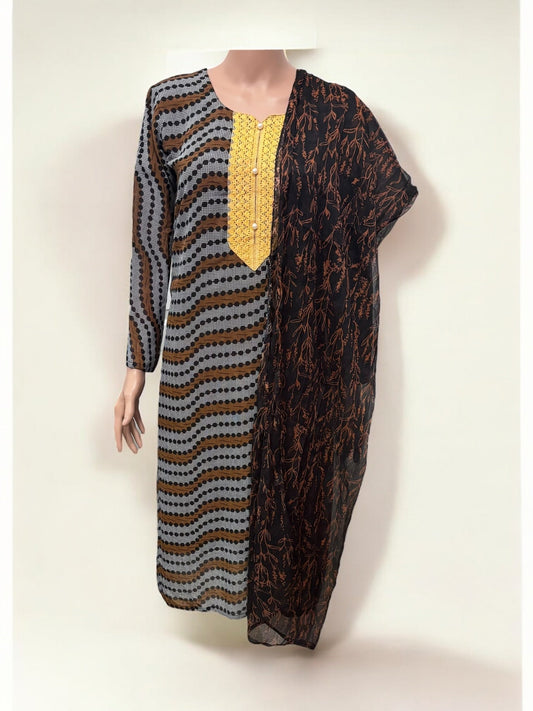 TRADITIONAL KURTI WITH DUPATTA-ETHNIC WEAR FOR WOMEN-S23