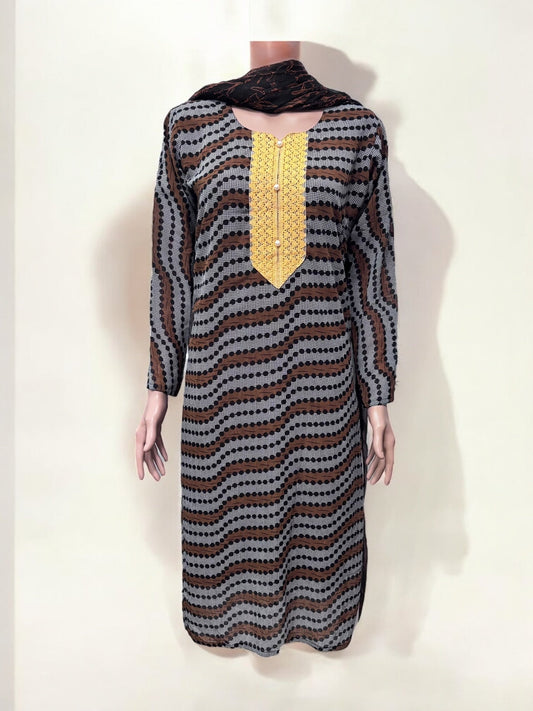 TRADITIONAL KURTI WITH DUPATTA-ETHNIC WEAR FOR WOMEN-S23