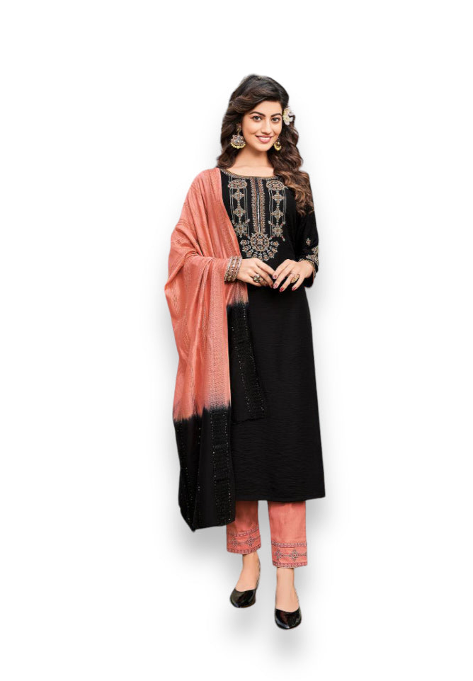 TRADITIONAL NAYLON VISCOSE SALWAR KAMEEZ-ETHNIC WEAR FOR WOMEN