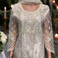 TRADITIONAL OFF WHITE DESIGNER SALWAR SUIT- ETHNIC WEAR FOR WOMEN