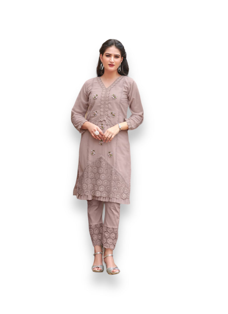 TRADITIONAL PARTY WEAR KURTI SET FOR A GLAMOROUS AFFAIR-ETHNIC WEAR FOR WOMEN