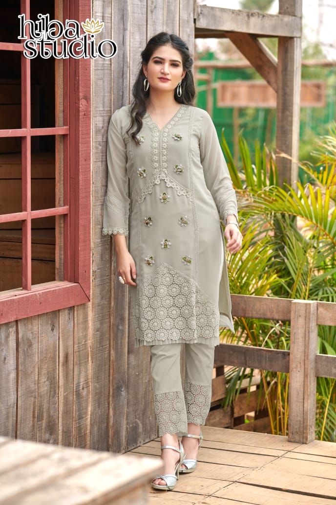 TRADITIONAL PARTY WEAR KURTI SET WITH PANT- ETHNIC WEAR FOR WOMEN