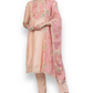 TRADITIONAL PEACH EMBROIDERY WORK COTTON SALWAR SUIT-ETHNIC WEAR FOR WOMEN