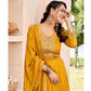 TRADITIONAL VICHITRA SILK SALWAR SUIT WITH FANCY WORK -ETHNIC WEAR FOR WOMEN - 4162