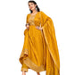 TRADITIONAL VICHITRA SILK SALWAR SUIT WITH FANCY WORK -ETHNIC WEAR FOR WOMEN - 4162