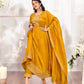 TRADITIONAL VICHITRA SILK SALWAR SUIT WITH FANCY WORK -ETHNIC WEAR FOR WOMEN - 4162