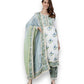 TRADITIONAL WHITE EMBROIDERY WORK COTTON SALWAR SUIT-ETHNIC WEAR FOR WOMEN