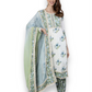 TRADITIONAL WHITE EMBROIDERY WORK COTTON SALWAR SUIT-ETHNIC WEAR FOR WOMEN