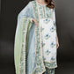 TRADITIONAL WHITE EMBROIDERY WORK COTTON SALWAR SUIT-ETHNIC WEAR FOR WOMEN