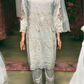 SKY BLUE GEORGETTE SUIT WITH EMBROIDERY WORK- ETHNIC WEAR FOR WOMEN