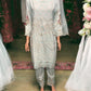 SKY BLUE GEORGETTE SUIT WITH EMBROIDERY WORK- ETHNIC WEAR FOR WOMEN