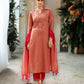 TRADITIONAL ELEGANCE PERSONIFIED - VISCOSE DRESS FOR FESTIVE OCCASIONS-ETHNIC WEAR FOR WOMEN
