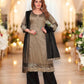 STYLISH GRAY COLOR N F CHURIDAR CASUAL WEAR SALWAR KAMEEZ