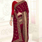 TRADITIONAL DESIGNER PARTY SAREE – INDIAN ETHNIC WEAR FOR WOMEN-05