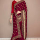TRADITIONAL DESIGNER PARTY SAREE – INDIAN ETHNIC WEAR FOR WOMEN-05