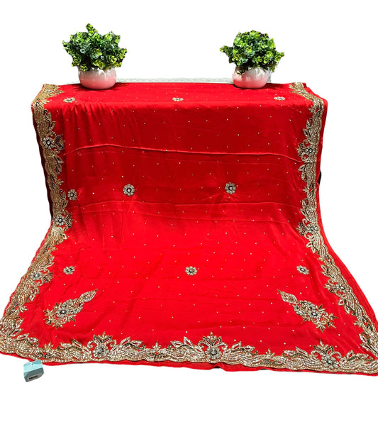 TRADITIONAL DESIGNER PARTY WEAR SAREE – INDIAN ETHNIC WEAR FOR WOMEN-6