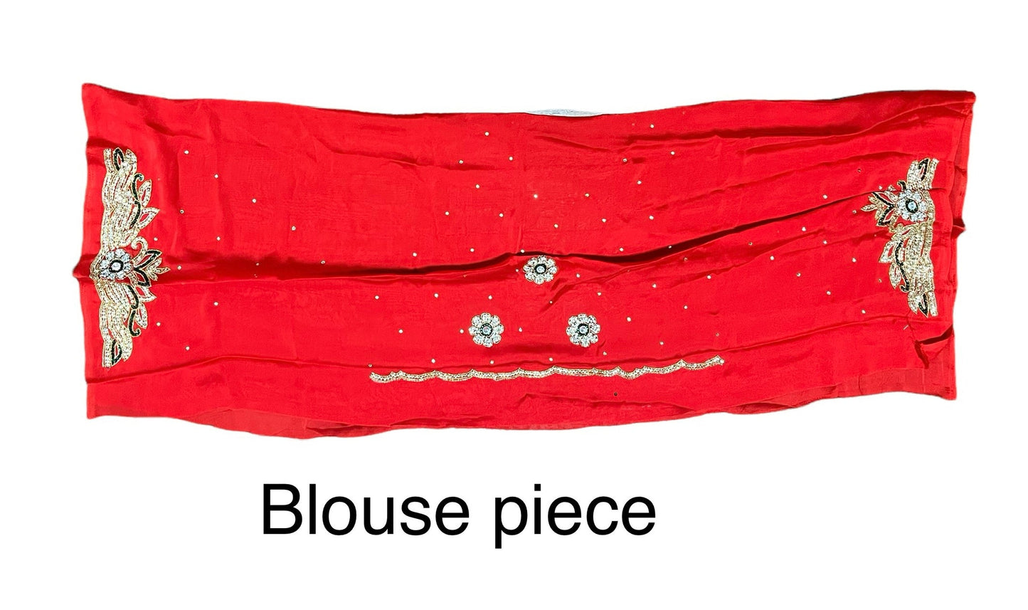 TRADITIONAL DESIGNER PARTY WEAR SAREE – INDIAN ETHNIC WEAR FOR WOMEN-6