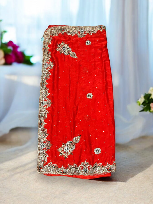 TRADITIONAL DESIGNER PARTY WEAR SAREE – INDIAN ETHNIC WEAR FOR WOMEN-6