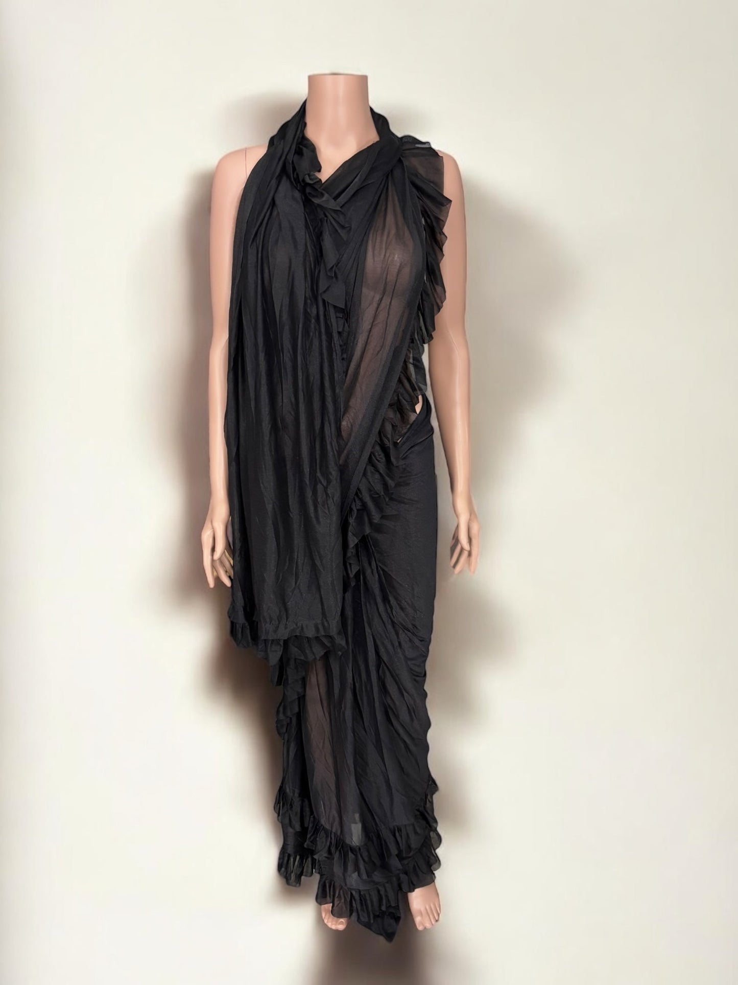 TRADITIONAL DESIGNER READY TO WEAR SAREE - ETHNIC WEAR FOR WOMEN- 902