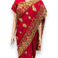 TRADITIONAL DESIGNER SAREE WITH READY BLOUSE – ELEGANT INDIAN ETHNIC WEAR- 014