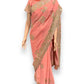 TRADITIONAL DESIGNER SAREE WITH READY BLOUSE – ELEGANT INDIAN ETHNIC WEAR- 016