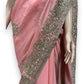 TRADITIONAL DESIGNER SAREE WITH READY BLOUSE – ELEGANT INDIAN ETHNIC WEAR- 016