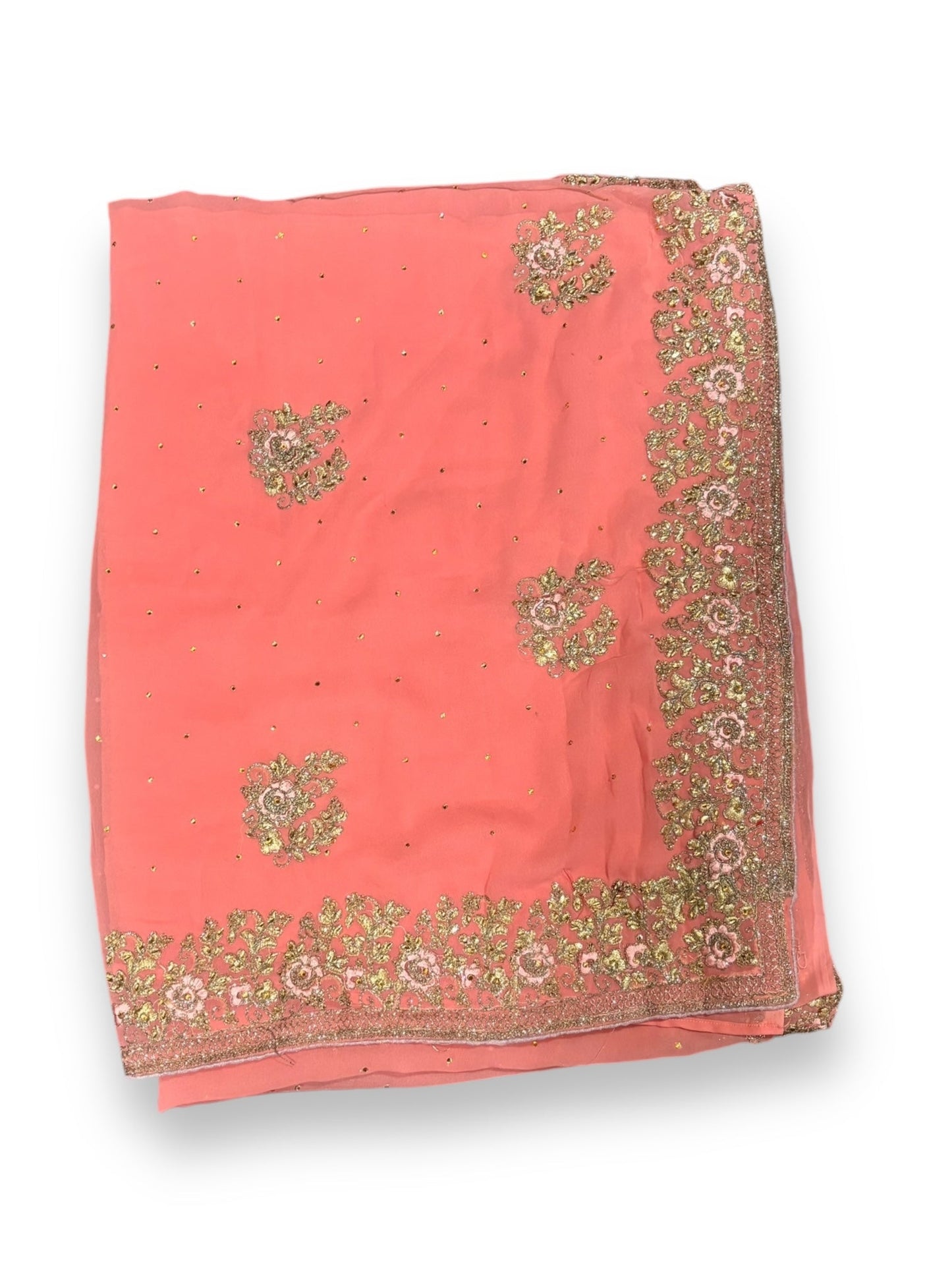 TRADITIONAL DESIGNER SAREE WITH READY BLOUSE – ELEGANT INDIAN ETHNIC WEAR- 016