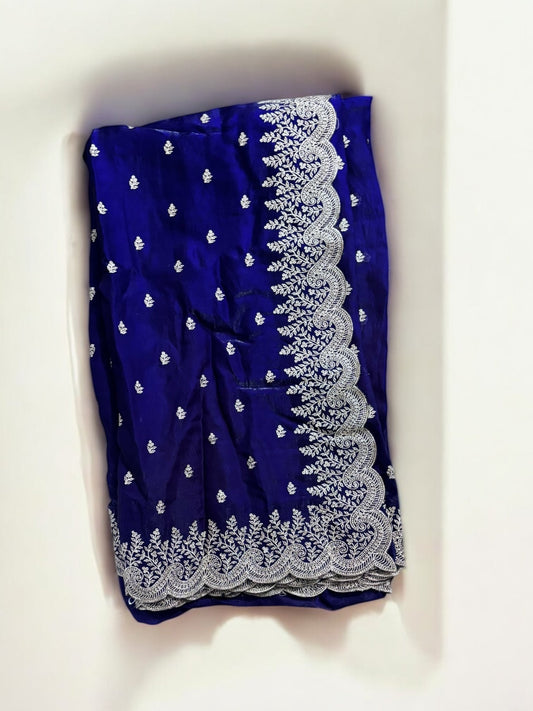 TRADITIONAL DESIGNER SAREE WITH READY BLOUSE– ETHNIC WEAR FOR WOMEN- 301