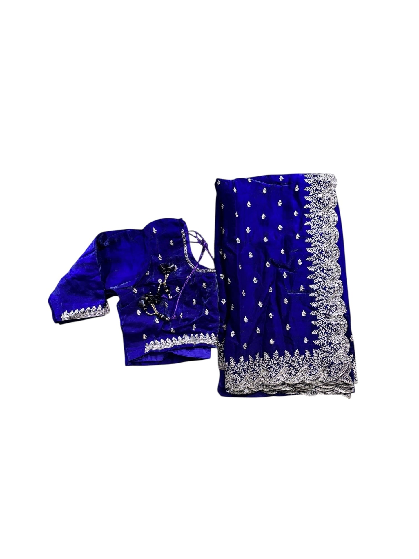 TRADITIONAL DESIGNER SAREE WITH READY BLOUSE– ETHNIC WEAR FOR WOMEN- 301