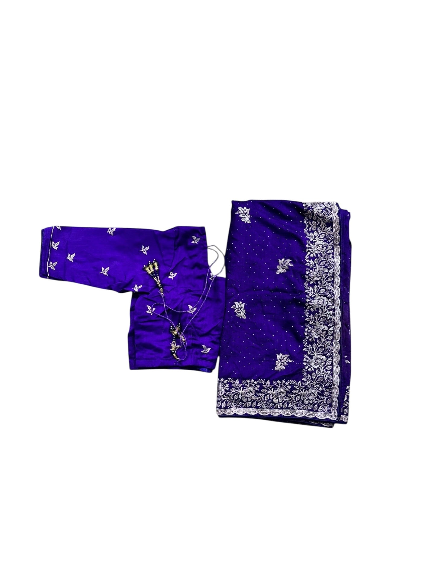 TRADITIONAL DESIGNER SAREE WITH READY BLOUSE– ETHNIC WEAR FOR WOMEN- 302