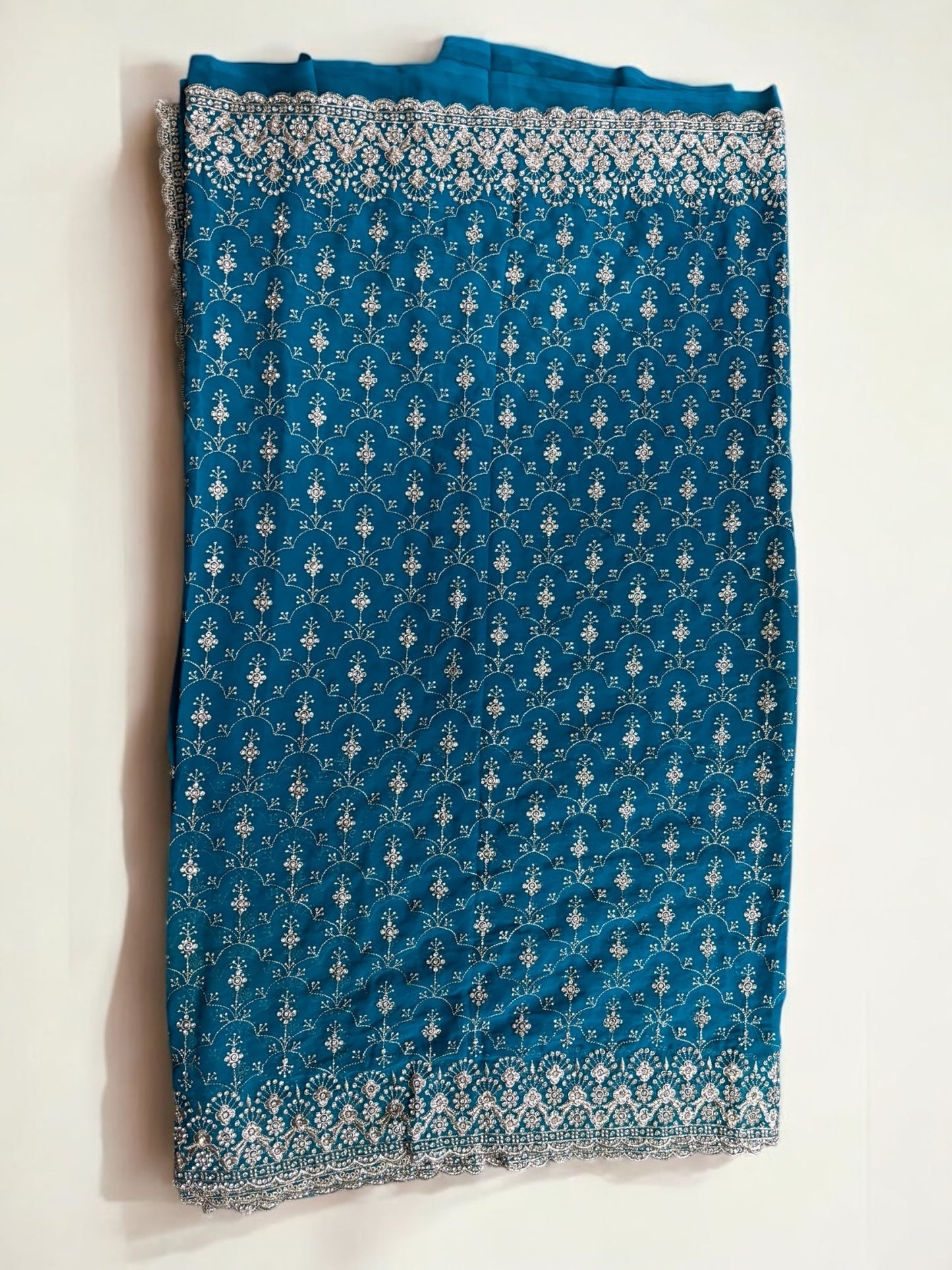 TRADITIONAL DESIGNER SAREE WITH READY BLOUSE– ETHNIC WEAR FOR WOMEN- 303