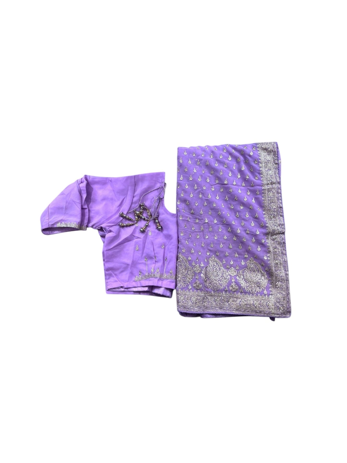 TRADITIONAL DESIGNER SAREE WITH READY BLOUSE– ETHNIC WEAR FOR WOMEN- 305