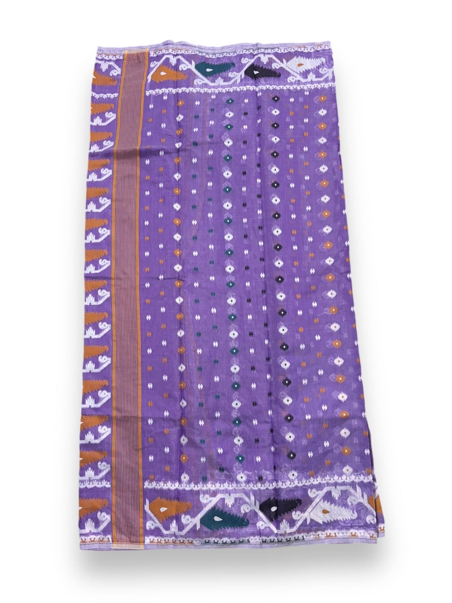 TRADITIONAL DHAKAI JAMDANI SAREE FOR ETHNIC LOOK - INDIAN ETHNIC WEAR FOR WOMEN-07