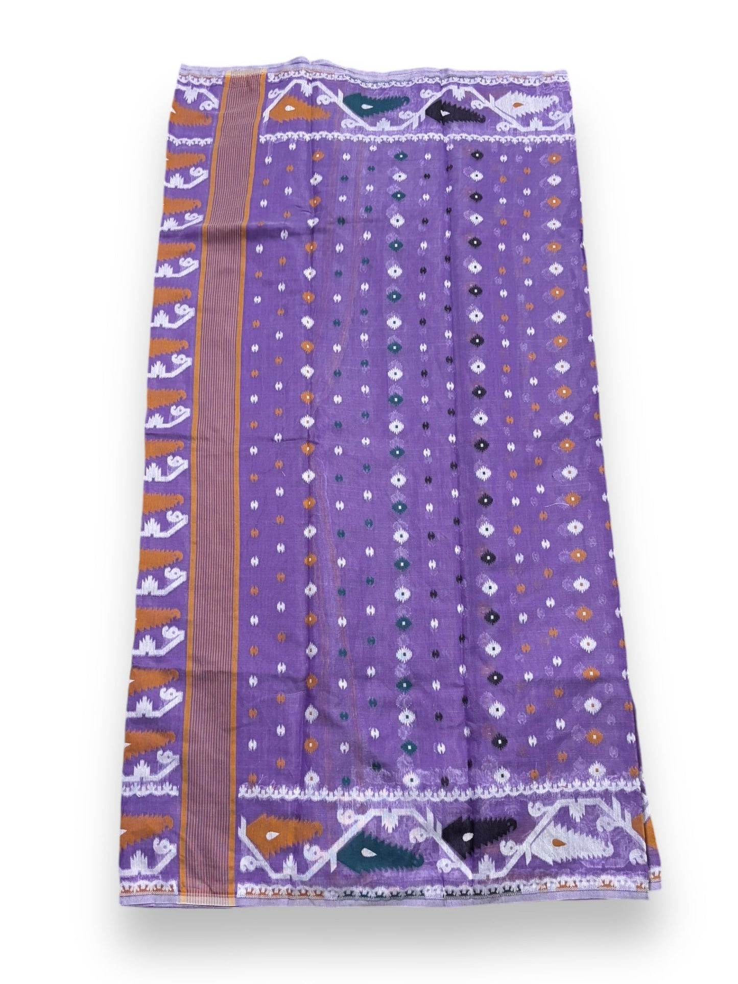 TRADITIONAL DHAKAI JAMDANI SAREE FOR ETHNIC LOOK - INDIAN ETHNIC WEAR FOR WOMEN-07