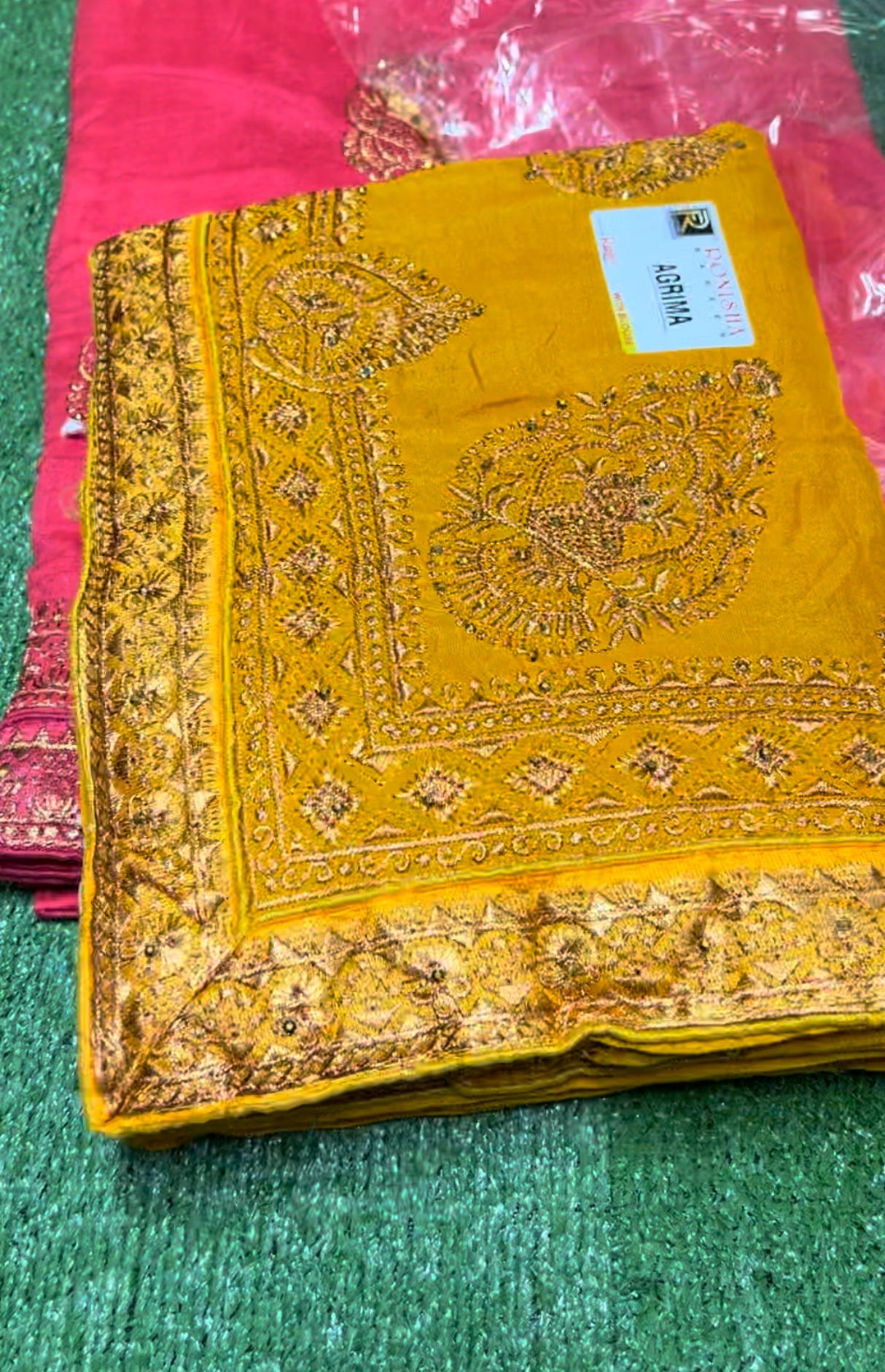 TRADITIONAL FESTIVE WEAR VICHITRA SILK SAREE FOR WOMEN- 1005