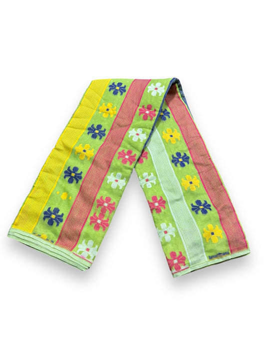 TRADITIONAL JAMDANI SAREE FOR A ETHNIC LOOK - INDIAN ETHNIC WEAR FOR WOMEN -04