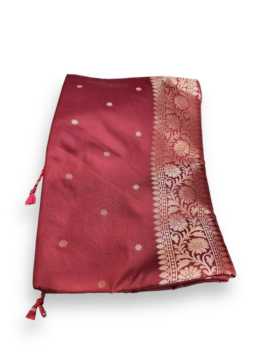 TRADITIONAL MUGA KATAN SAREE FOR ETHNIC LOOK - INDIAN ETHNIC WEAR FOR WOMEN -05