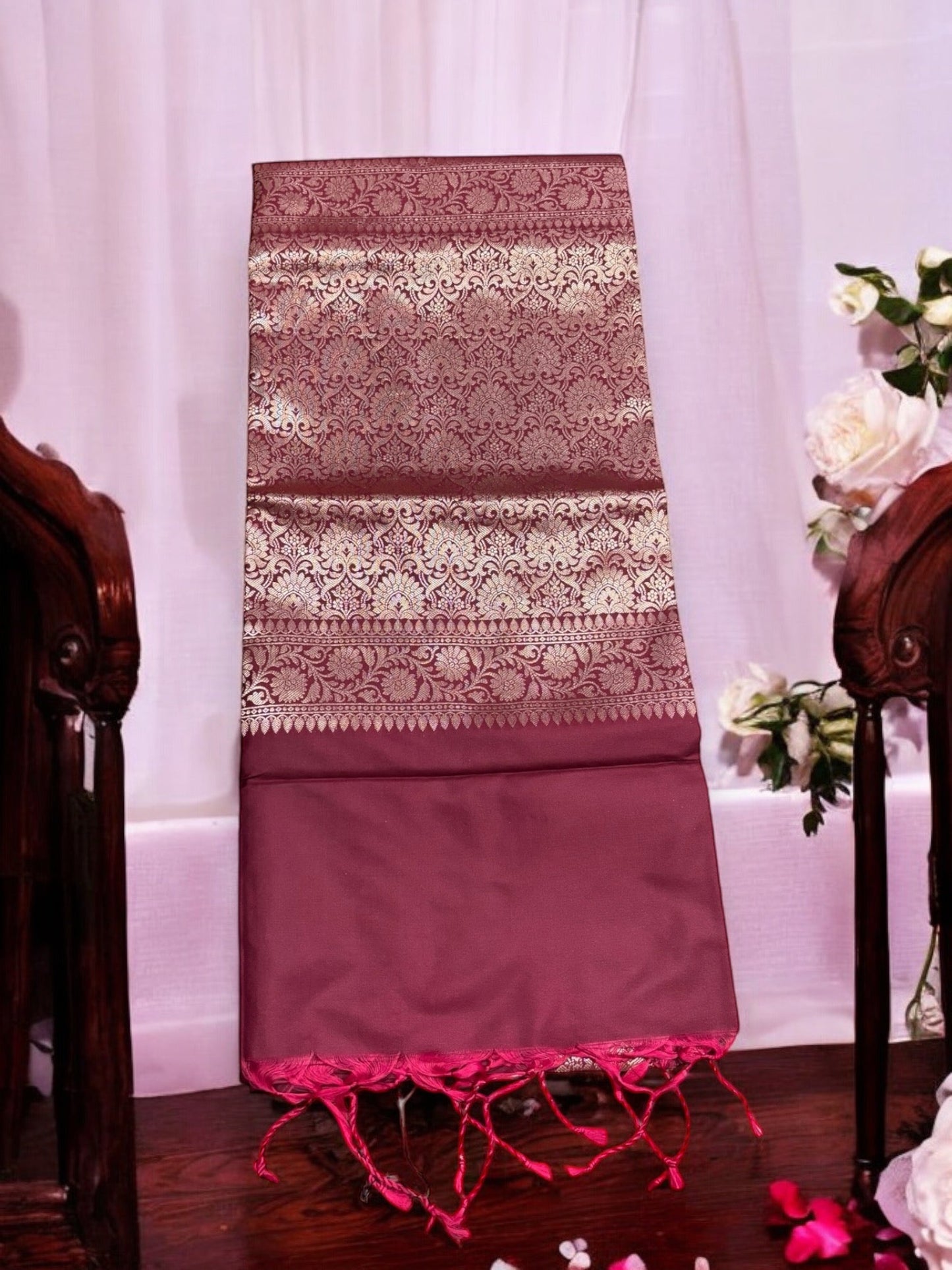 TRADITIONAL MUGA KATAN SAREE FOR ETHNIC LOOK - INDIAN ETHNIC WEAR FOR WOMEN -05