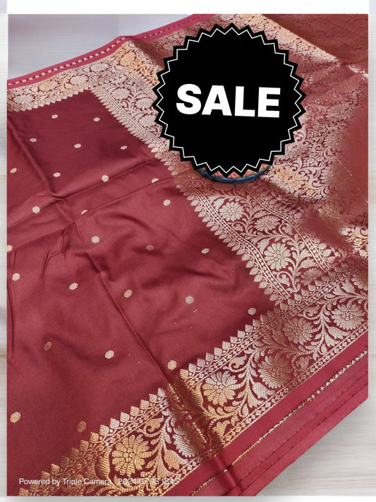 TRADITIONAL MUGA KATAN SAREE FOR ETHNIC LOOK - INDIAN ETHNIC WEAR FOR WOMEN -05