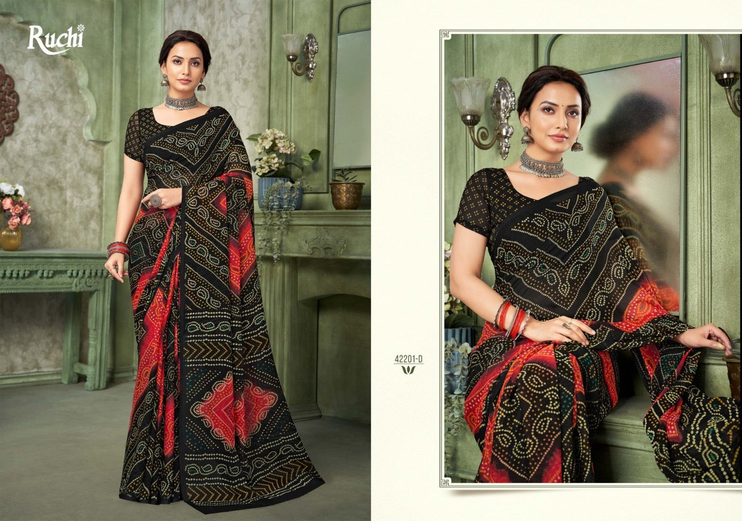 TRADITIONAL SAREE – ETHNIC WEAR FOR WOMEN- JU03