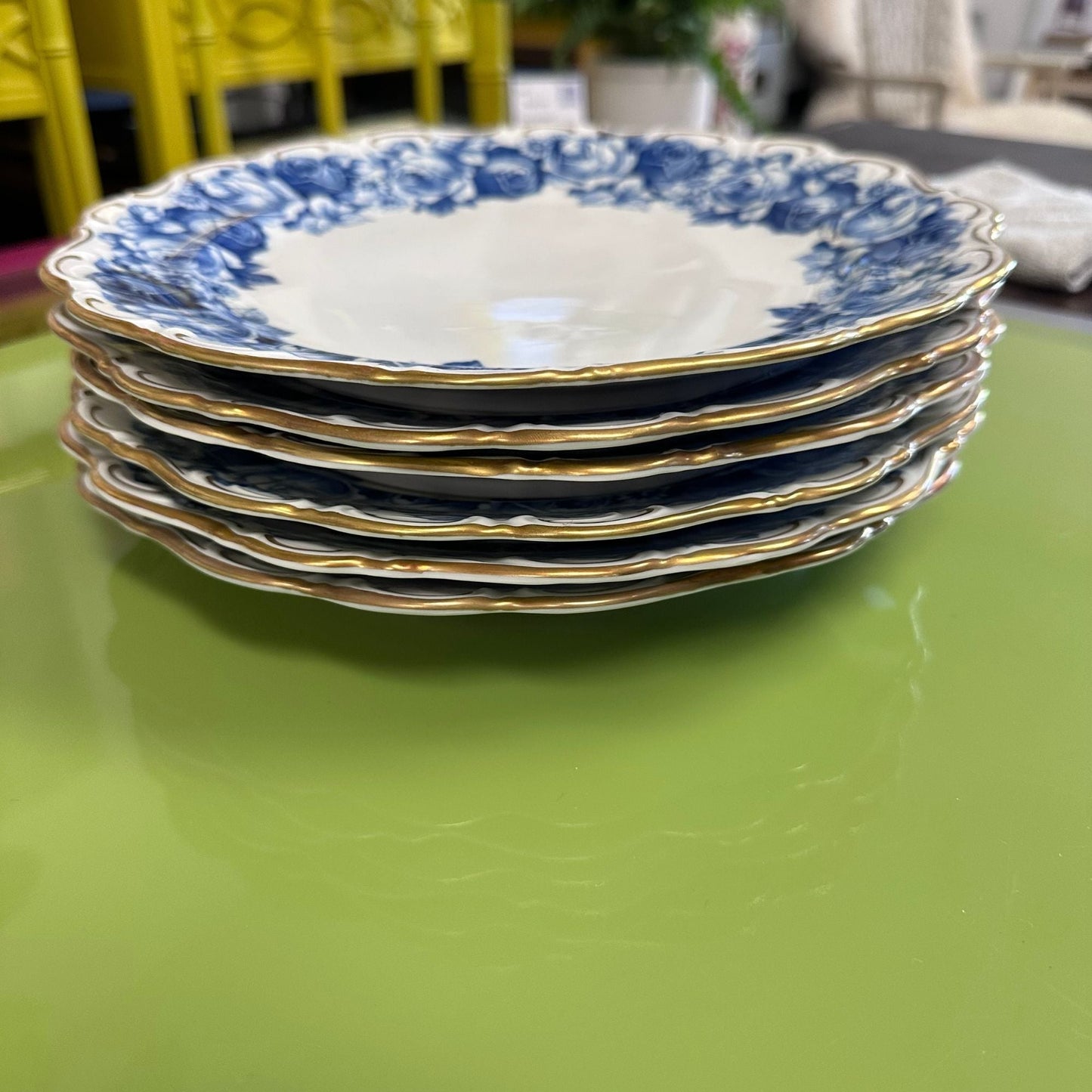 SHUMANN BAVARIA CHINA 10" SALAD / DINNER PLATES